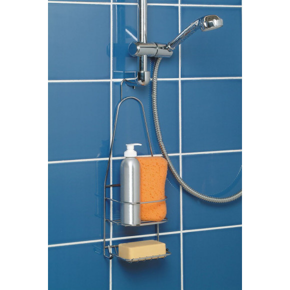 Valet de douche Tétra Minor métal chromé