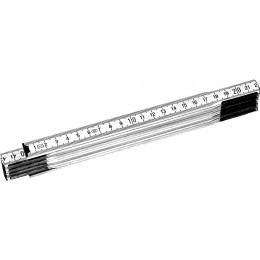 Mesure STANLEY pliante 2m x 15mm bois naturel