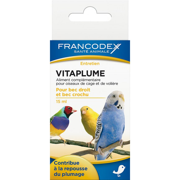 Complément alimentaire oiseaux Vitaplume 15ml