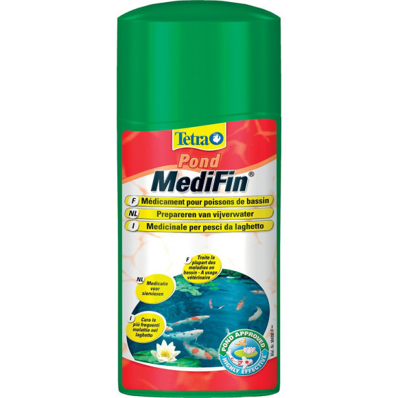 Médicament pour poissons de bassin TETRA Pond Medifin 500ml