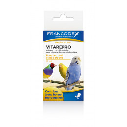 Aliment préparation à la reproduction oiseaux Vitarepro 15ml