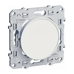 Odace, obturateur Blanc, à vis