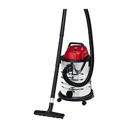 Aspirateur eaux et poussières 30l cuve inox