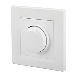 Asfora - Variateur rotatif 600W 2fils - Blanc