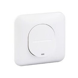 Ovalis-Interrupteur Va-et-vient lumineux 10A-Blanc