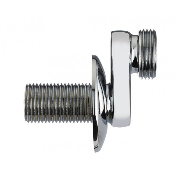 Raccord excentré 25mm mâle-mâle 15x21 - 20x27 avec rosace