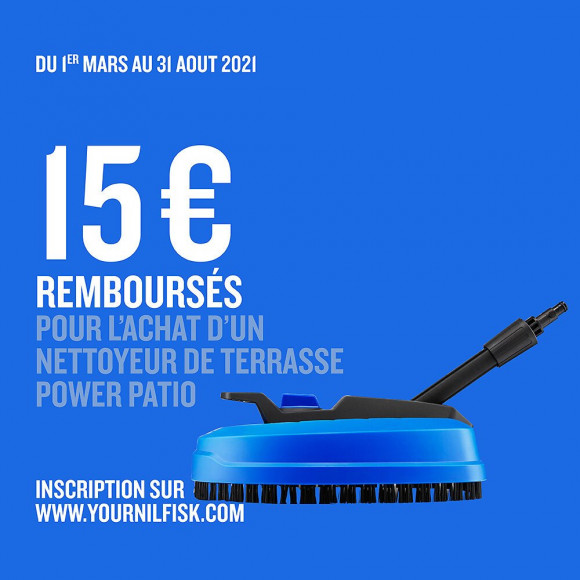 Nettoyeur de terrasse NILFISK - Power Patio