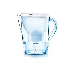 Carafe filtrante Marella blanche + 1 cartouche Maxtra+
