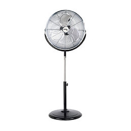 Ventilateur sur pied en métal