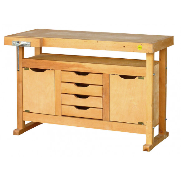 Etabli bois 1,20m OUTIFRANCE à caisson