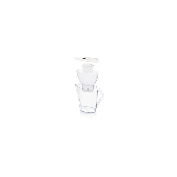 Carafe filtrante Marella blanche + 1 cartouche Maxtra+