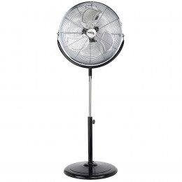 Ventilateur sur pied en métal