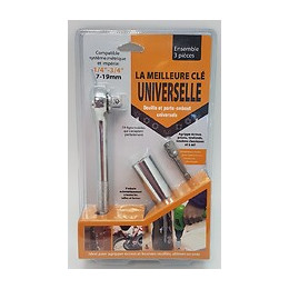 CLE A DOUILLE UNIVERSELLE