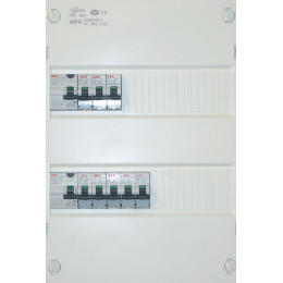 Tableau -35m2 2r 2id + 8 disjoncteurs
