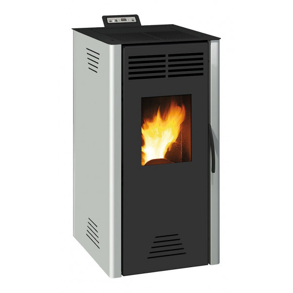 Poêles à granulés ADRANO 7 Gris en acier