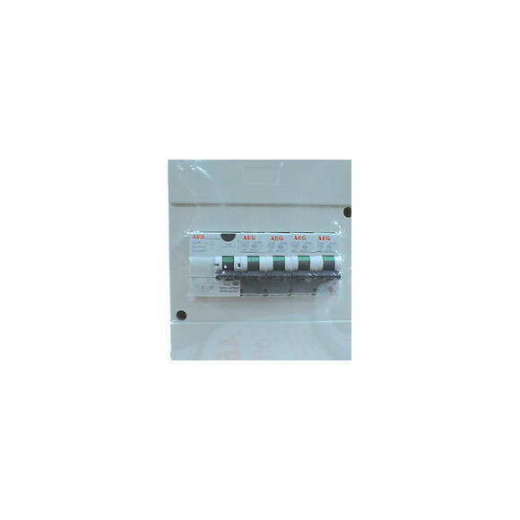 Tableau studio 1r 1id + 4 disjoncteurs