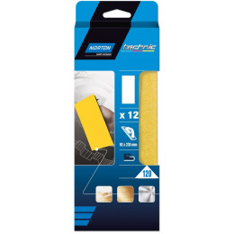 12 patins pour cale à poncer 93x230mm Grain 120