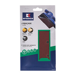 Patin rectangulaire auto-agrippant 90x187mm grain 80