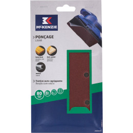 Patin rectangulaire auto-agrippant 90x187mm grain 80