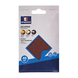 Patin cale 70x125mm grain 40 lot de 5