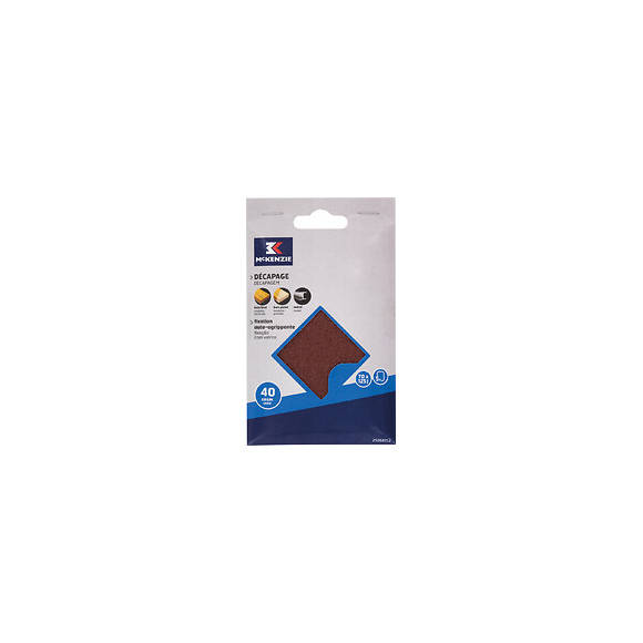 Patin cale 70x125mm grain 40 lot de 5