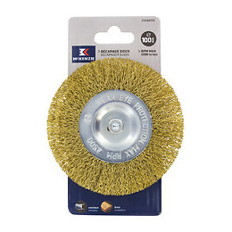 Brosse circulaire perceuse d.100x10mm laiton