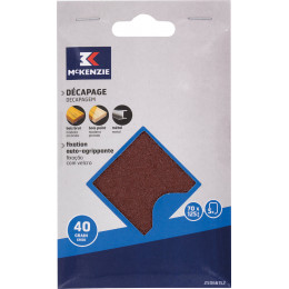 Patin cale 70x125mm grain 40 lot de 5