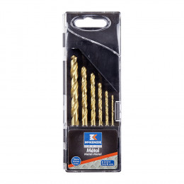Coffret 6 forets titane 2-8mm