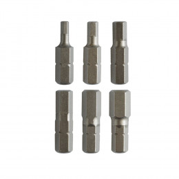 Lot 6 embouts hexagonaux Lot 3/8