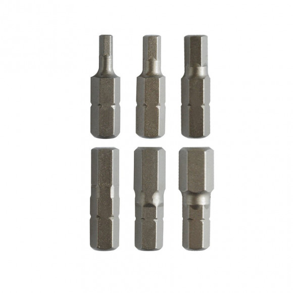 Lot 6 embouts hexagonaux Lot 3/8