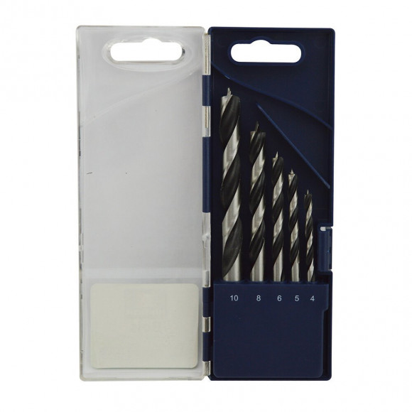 Coffret 5 forets bois 4-10 mm MC KENZIE