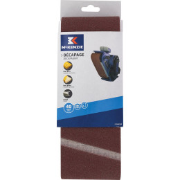Bande sans fin abrasive 100x610mm G40 x2