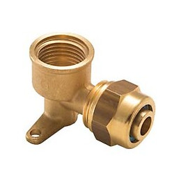 Coude applique pour PER à compression F15x21 D.16