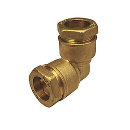 Coude laiton égal tuyau polyéthylène diamètre 20mm