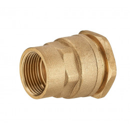 Raccord laiton droit polyéthylène F. 26x34mm D.32mm