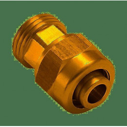 Raccord pour tube PER à compression diamètre 16mm mâle 3/4