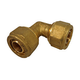 Coude PER à compression tube diamètre 16mm