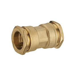 Raccord laiton droit égal polyéthylène diamètre 25mm