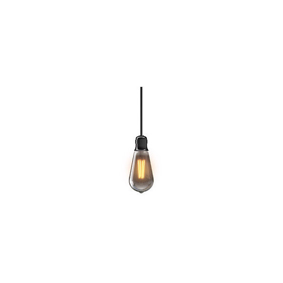 Ampoule filament LED edison verre fumé E27 1800k