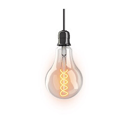 Ampoule filament LED goutte E27 1700k
