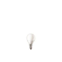 Ampoule X2 E14 Sphérique 40W Blanc froid Dépolie