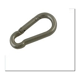 Mousqueton pompier acier zingué D. 10 mm L. 100 mm