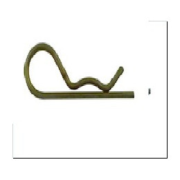 4 goupilles beta acier bichromaté D. 3 mm L. 72 mm.