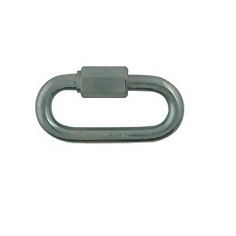 Lot de 4 maillons à visser estampé acier zingué diamètre 3,5 mm VISO