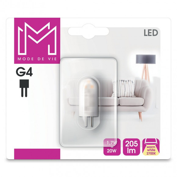 Ampoule LED Capsule 20W G4 2700K 12V