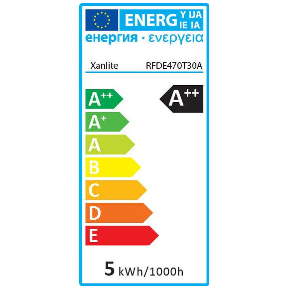 Ampoule deco LED E27 500LM 1800k 5W