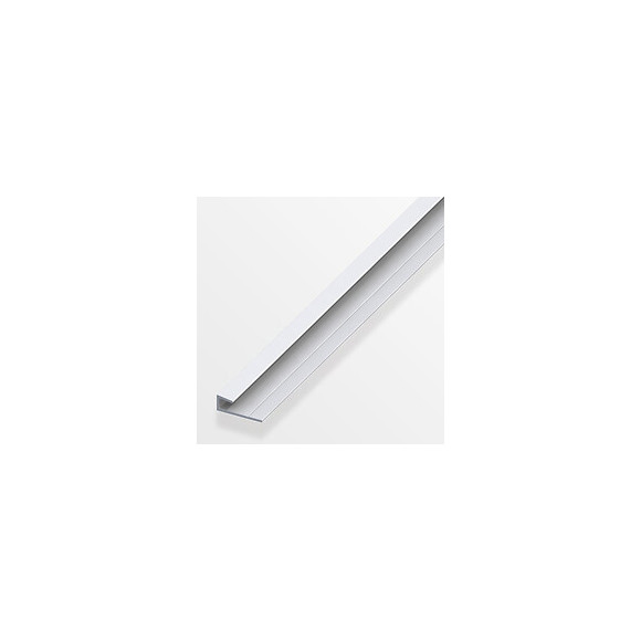 Cimaise cadre intérieur 5mm aluminium anodisé argent 1m