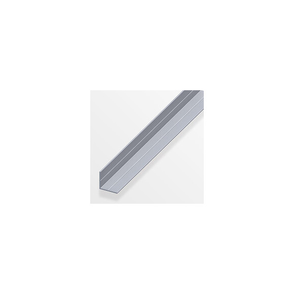 Cornière égale aluminium brut 15.5mmx1m