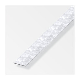 Plat profilé à froid 35.5mm acier zingué 1m