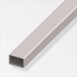 Tube rectangulaire profilé à froid 35x20mm acier gris 2m